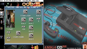 CD32 Cytadela Citadel PROBLEM Arrakis Software Converted Swierk 1ST FPS DOOM AMIGA CD32 OCS ECS AGA