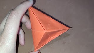 DIY Origami Hexahedrone spinner/ paper spinner