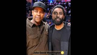 Celebrity Children... Denzel Washington famous son John David Washington transformation
