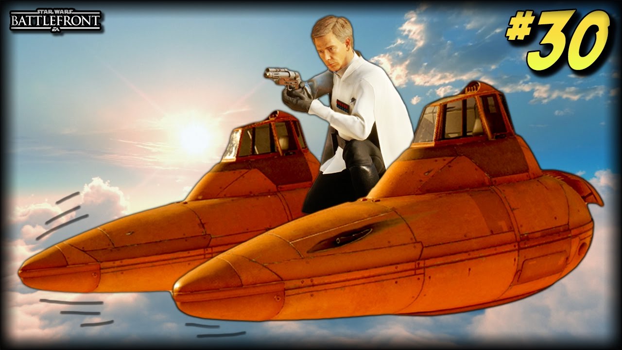 STAR WARS Battlefront - Unfortunate Moments #30 (Director Krennic Goes Surfing!)