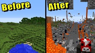 Hackers DESTROY minecraft server - (Skeppy is Forbidden)