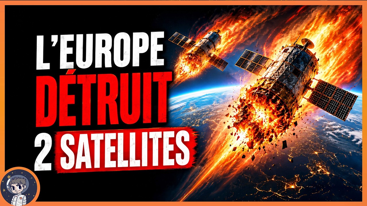 BOULE DE FEU spatiale: POURQUOI l'Europe DÉTRUIT ses propres satellites ? - Le Journal de l'Espace