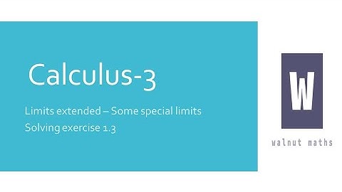 Solving exercise 1.3 Class 12  mathematics- Special limits introduced-Sandwich theorem explained