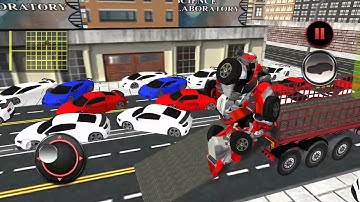 Car Robot Transport Truck, Best  Android GamePlay FHD