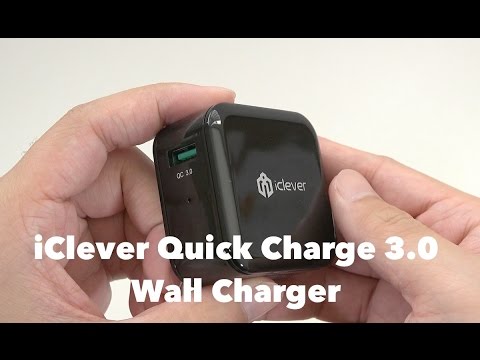 iClever Quick Charge 3.0 Wall Charger Unboxing