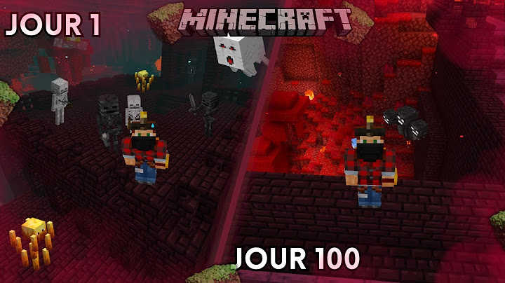 100 jours dans les forteresses sur Minecraft !! + défi AFK