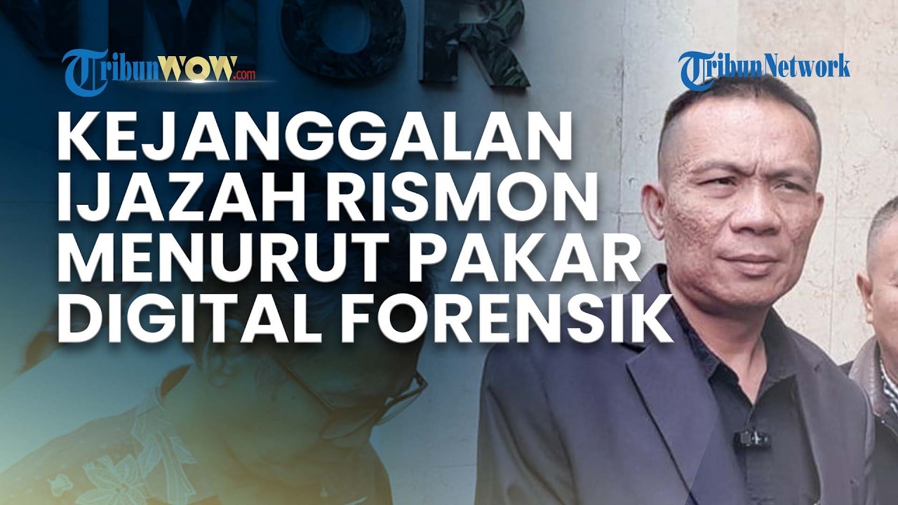 6 Kejanggalan Ijazah Rismon Sianipar Menurut Pakar Digital Forensik Josua Sinambela