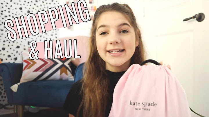 NO BUDGET Christmas shopping for myself? Name Brand Shopping and Haul | ANNIE ROSE