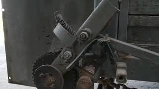 картинка: ОБЗОР. РОУ-1 Разбрасыватель органических удобрений к мотоблоку