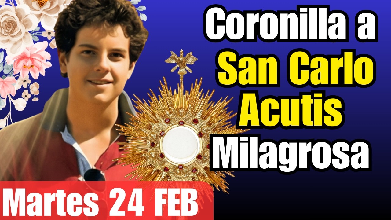 Esta Coronilla es el secreto de los que siempre tienen esperanza – Coronilla a San Carlo Acutis