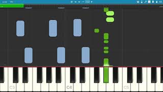 Wincent Weiss - Was habt ihr gedacht (Piano Version) - Synthesia - Piano Tutorial - BODO