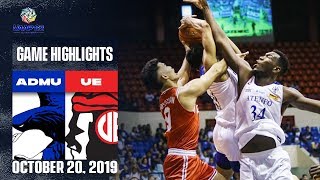 ADMU vs. UE - October 20, 2019 | Game Highlights | UAAP 82 MB