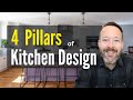 The 4 pillars of kitchen design
