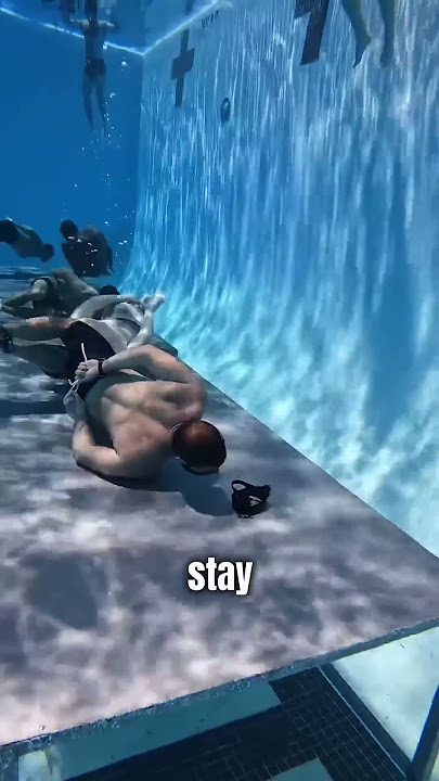 Underwater Training is Intense