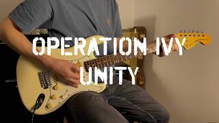 Operation Ivy โ Unity | Guitar Cover