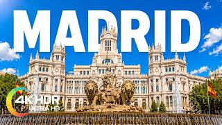 Madrid's Beauty Revealed in 4K Ultra HD | 3-Hour Calming Music for Peace & Well-being