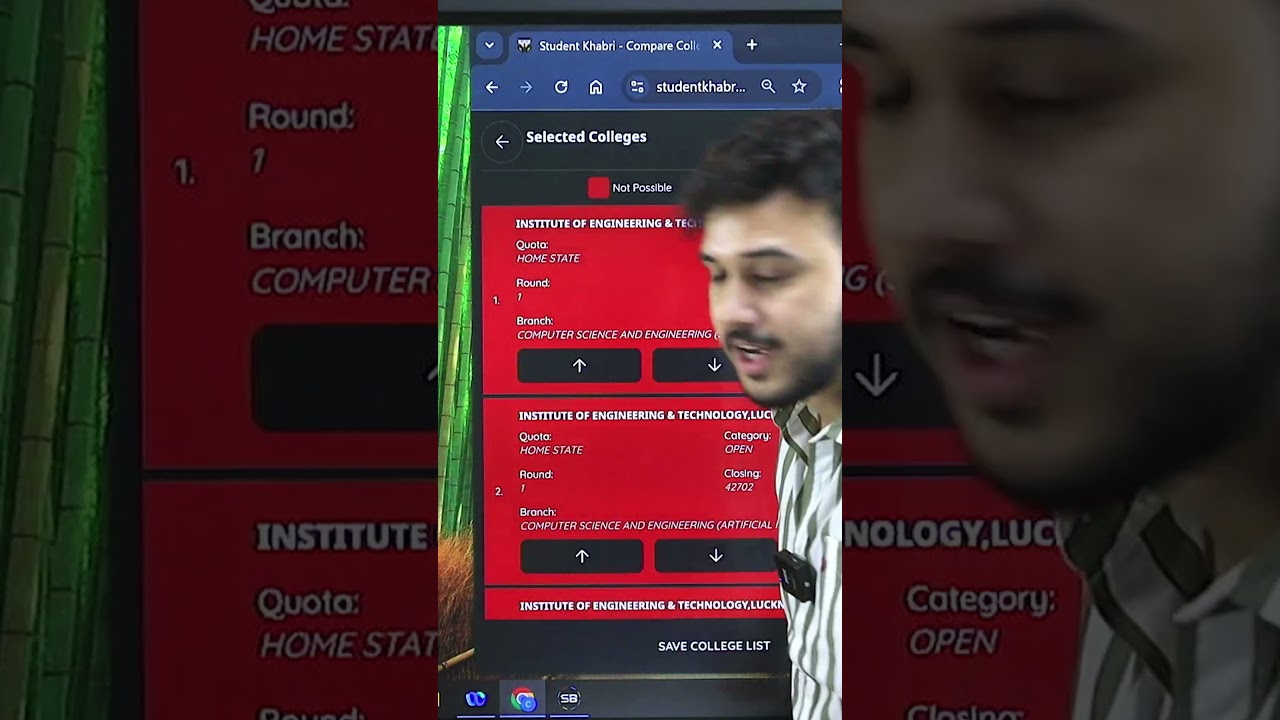 AKTU 2025 || Best Choice Filling order at 3 Lakhs rank in uptu counselling 😱 