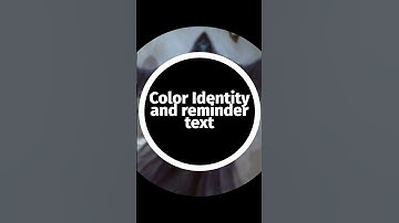 quick commander lesson on color identity and rules text!