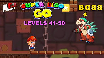 Super DIGO Go - Levels 41-50 + BOSS / Gameplay Walkthrough (Android Game)