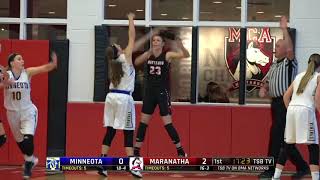 High School Girls Basketball: Minneota vs. Maranatha Christian Academy