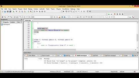 multi level inheritance and ambiguity with example c++ urdu hindi Lesson 38 by CodingSides