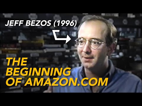   Rare Footage Of Jeff Bezos In 1996 And The Beginning Of Amazon Com