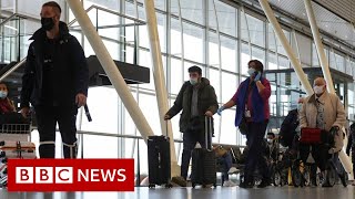 Air passengers have new variant in Netherlands - BBC News