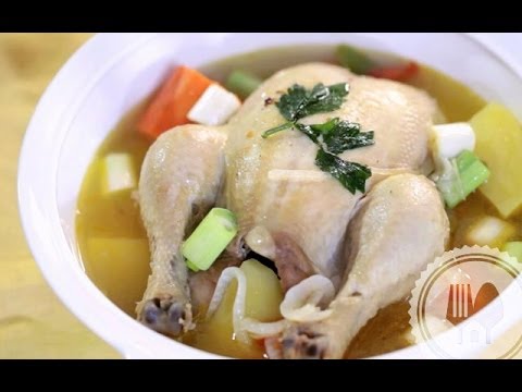 Resep Sup Ayam Jahe - YouTube