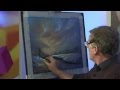 Water Reflections and Snow in Pastel with Les Darlow