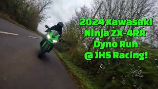 RUN IS…様 2024 Ninja ZX4RR Dyno run ‪@jhsracingltd4924‬ | Bikerheadz.co.uk