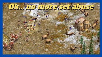 AND THE Next Abusive Set Is....!!! | 1v1 Set vs Oranos #aom #ageofempires