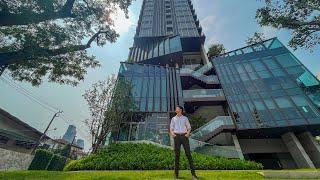 Touring a Homelike Condo in Bangkok with a 360 Degree Sky Pool