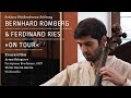 Capture de la vidéo Bernhard Romberg & Ferdinand Ries »On Tour«, A. Belogurov, Fortepiano · V. García, Violoncello