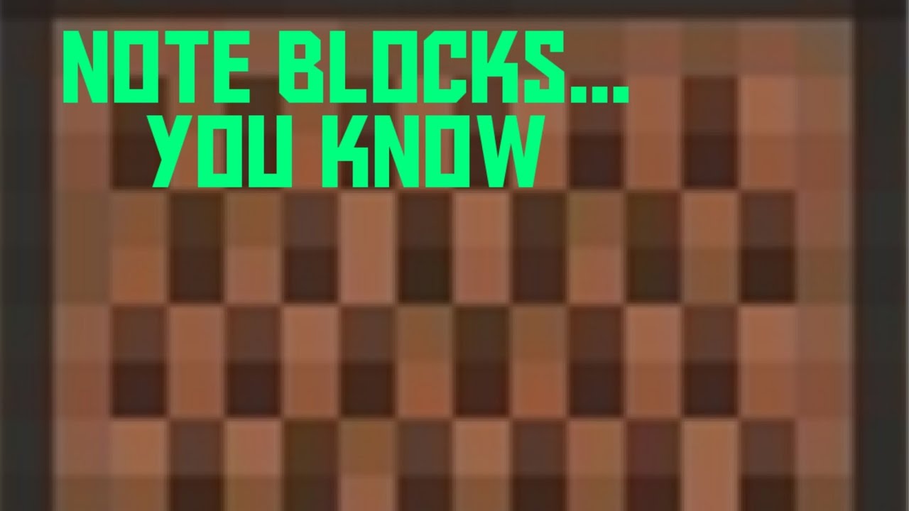 How to make a beatbox / music machine in MCPE - YouTube