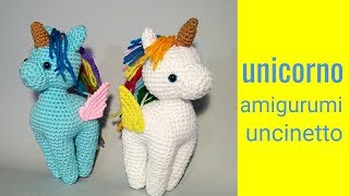 unicorno amigurumi uncinetto, unicorn crochet