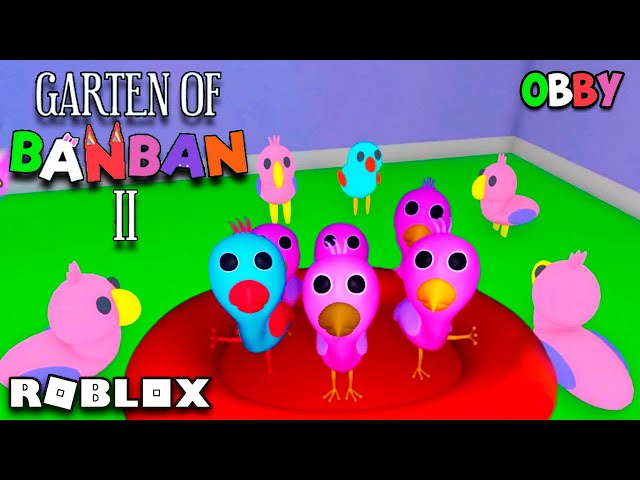 GARTEN OF BANBAN 2 FIRST PERSON OBBY ! NEW SCARY OBBY FULL GAME