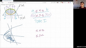 Calculus III, Section 15.2: Double Integrals over General Regions