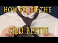 How To Tie A Tie - The Old Bertie [Quick Tip] #Shorts