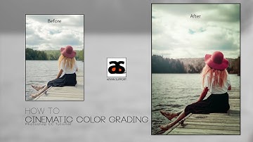 How To Cinematic Color Grading | Photoshop CC Tutorial 2019 #ARYANSUPPORT