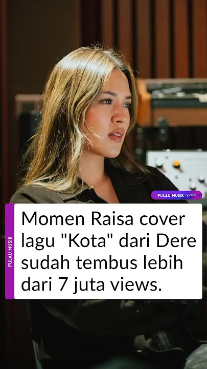 Indah banget ❤️ #raisa #dere