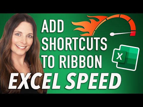 Add Shortcuts to Ribbon in Excel - Speed Up your Excel Workflow using the Quick Access Toolbar