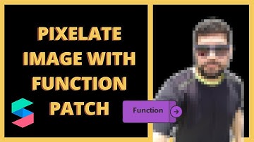 How to use function patch to create a pixelated image. Spark AR Tutorial.