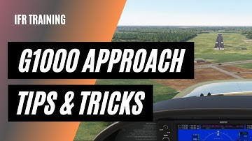 Mastering Non-Precision Approaches in a G1000 | Step-by-Step IFR Training