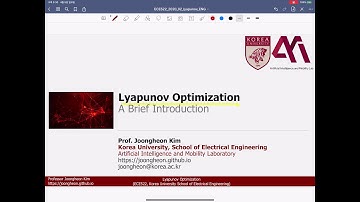 Lyapunov Optimization (English Lecture)