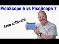 PicoScope 6 vs PicoScope 7 early release PC and OS