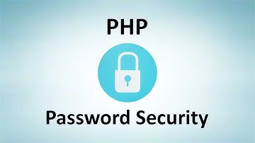 PHP Password Security