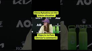 Famous Elena Rybakina objects to comments made by Pam Shriver on Vukov (🎥: Tennis Australia) Net Worth