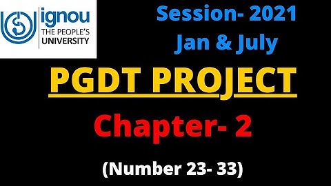 PGDT Project Chapter-2 (Part-3)