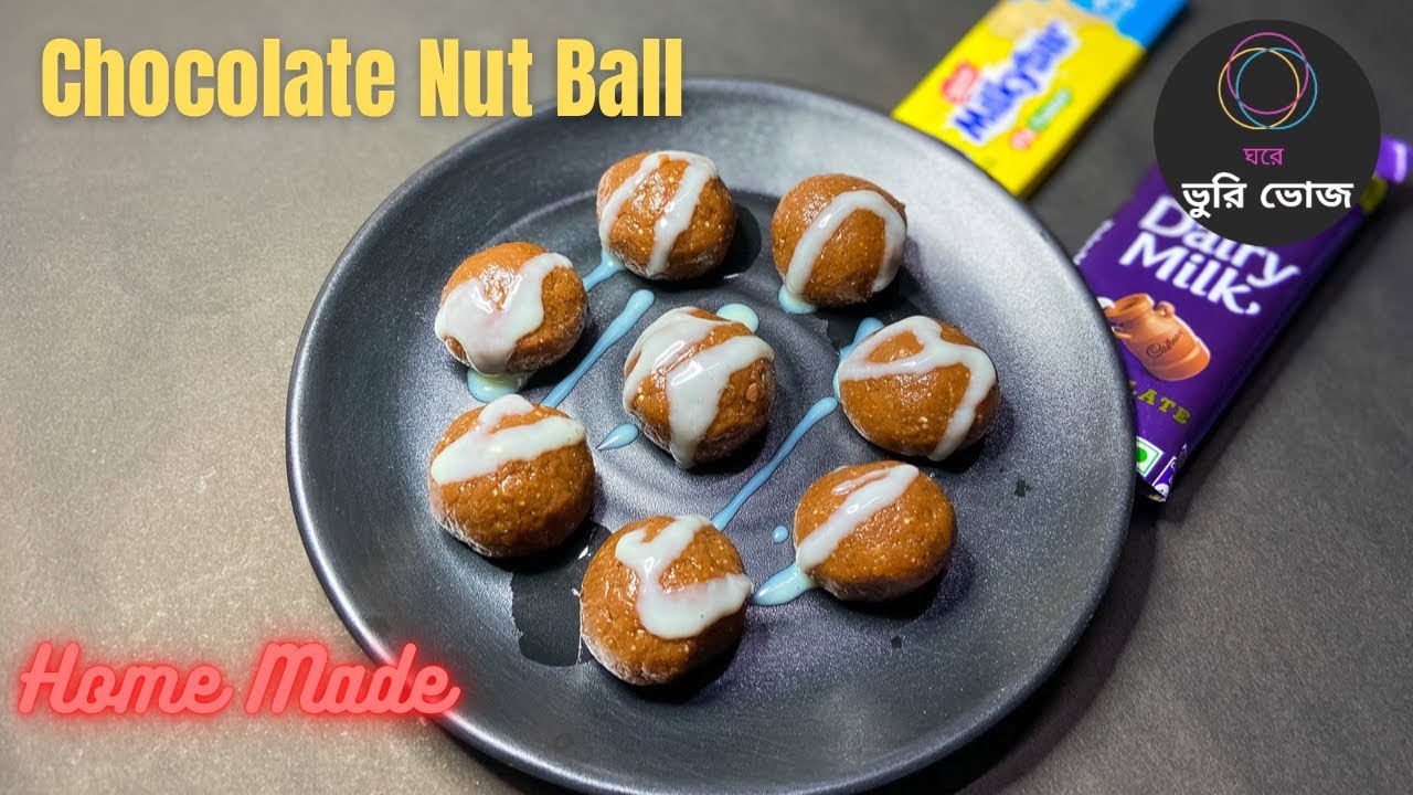 Chocolate Nut Balls No Bake Chocolate Nut Balls Quick Recipes