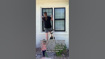 Want black windows without breaking the bank? Watch to see how! #shorts #diy #diyprojects #windows